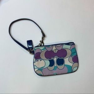 Coach Multicolored Wristlet
